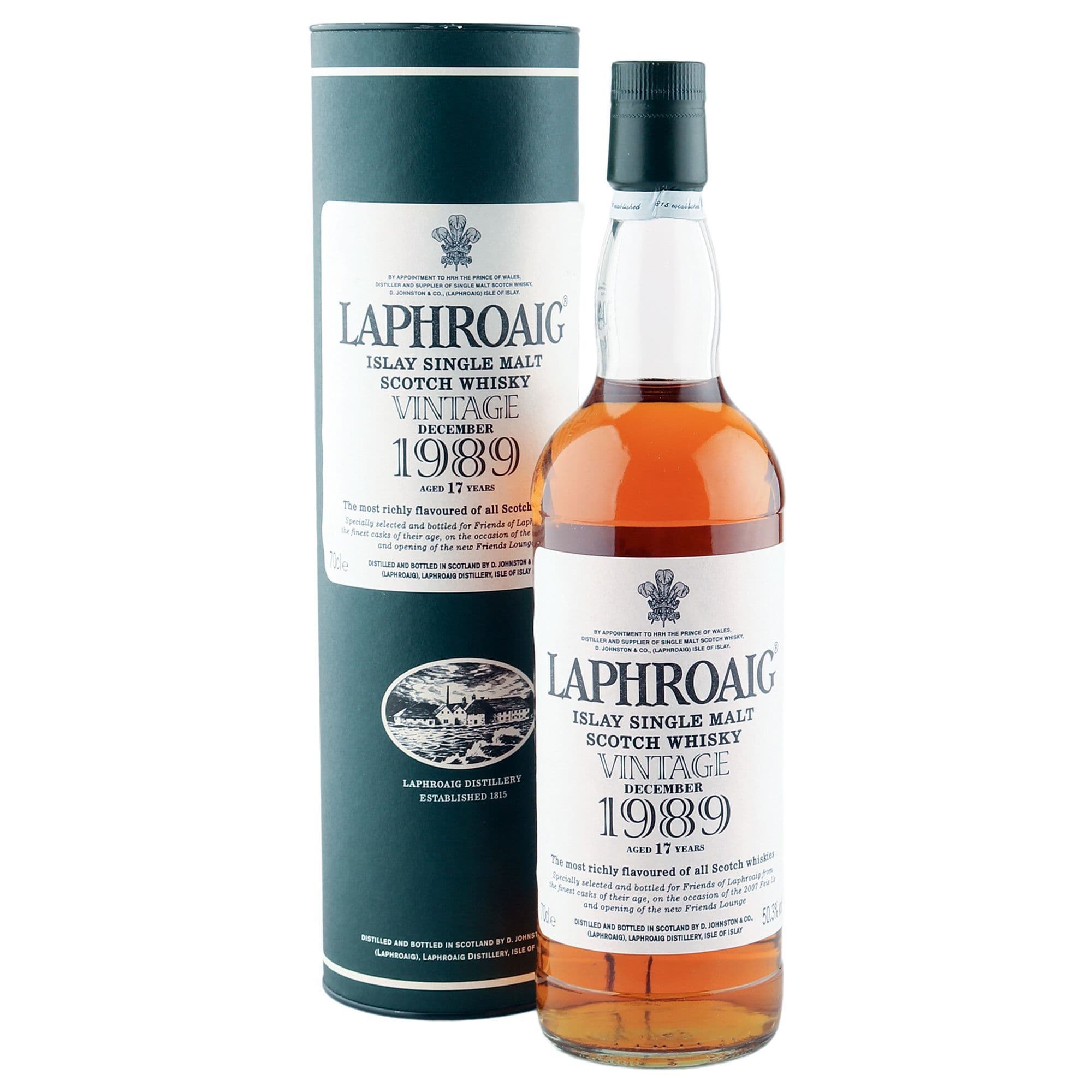 ラフロイグ１９８９ １７年 ２００７年アイラフェスティバルボトリング Laphroaig 1989 - Ratings and reviews - Whiskybase