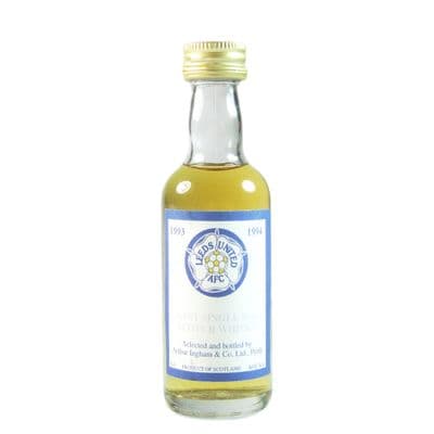 Leeds United Miniature Commemoration Bottling for 1993/1994 Season