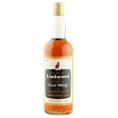 Linkwood 1938 44 Year Old, Gordon & MacPhail 1982 Bottling