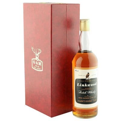 Linkwood 1939, Gordon & MacPhail Bottling with Presentation Case