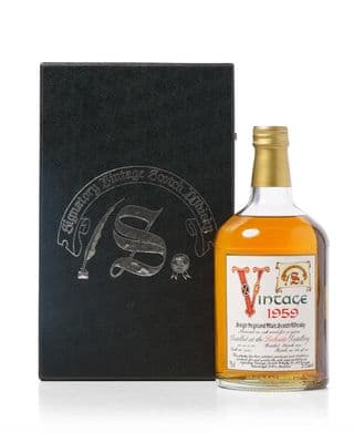 Lochside 1959 31 Year Old, Signatory Vintage 1991 Bottling with Presentation Case