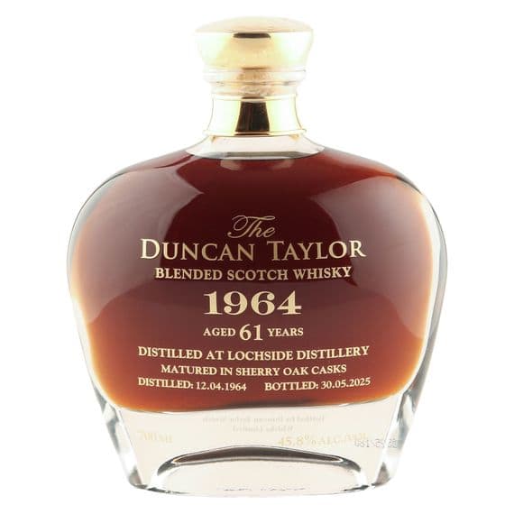 Lochside 1964 61 Year Old, The Duncan Taylor Decanter 2025 Bottling - Sherry Oak Casks | The Whisky Vault