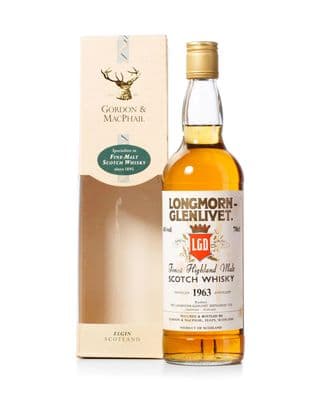 Longmorn 1963, Gordon & MacPhail 1994 Bottling with Carton