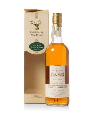 Longmorn 1969 22 Year Old, Gordon & MacPhail Cask Strength 1993 Bottling with Box