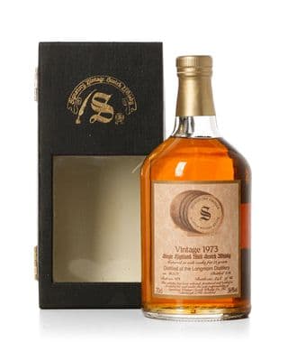 Longmorn 1973 21 Year Old, Signatory Vintage 1994 Bottling with Case