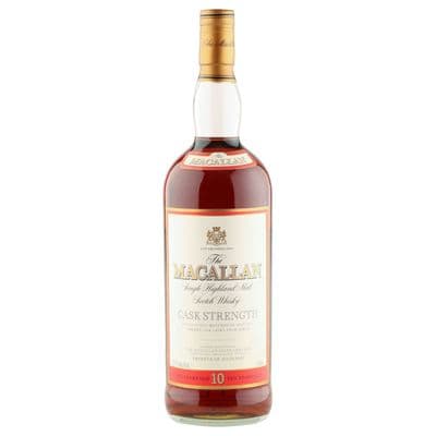 Macallan 10 Year Old, Cask Strength Litre Bottling