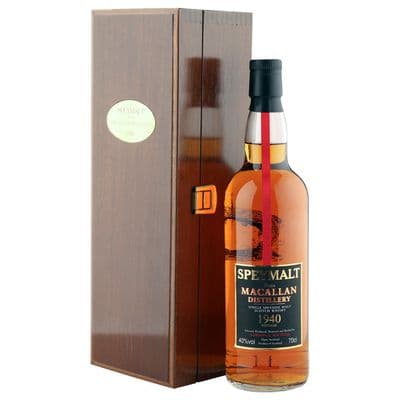 Macallan 1940 50 Year Old Speymalt with Presentation Case
