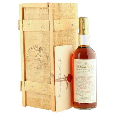 Macallan 1958 25 Year Old Anniversary Malt, Rare UK Edition
