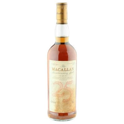 Macallan 1964 25 Year Old Anniversary Malt