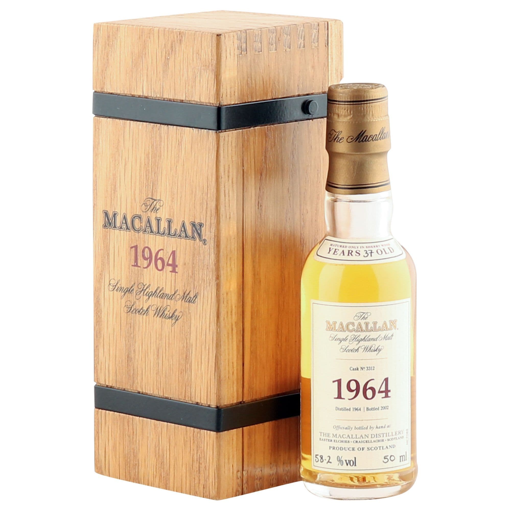 The Macallan 1964 ミニボトル 50ml