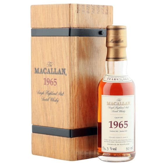 Macallan 1965 36 Year Old, Fine & Rare Miniature | The Whisky Vault