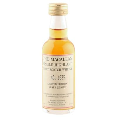 Macallan 1966 26 Year Old, 5CL Miniature Bottling
