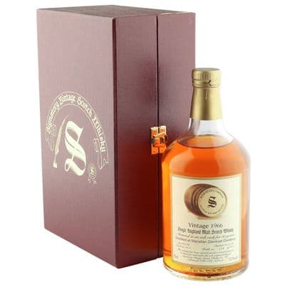 Macallan 1966 30 Year Old, Signatory Vintage 1996 Bottling with Case