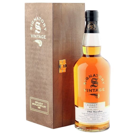 Macallan 1966 34 Year Old, Signatory Vintage 2000 | The Whisky Vault