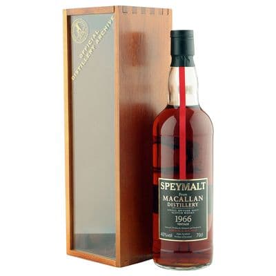Macallan 1966 Vintage Speymalt, Gordon & MacPhail 1998 Bottling