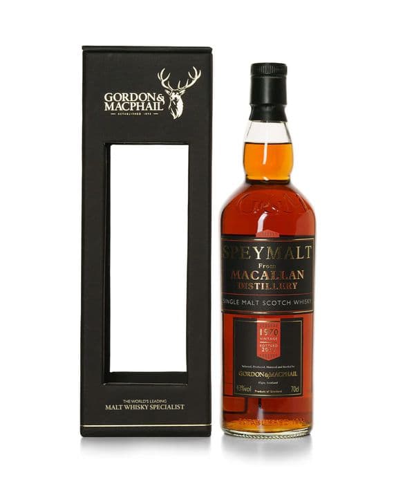 Macallan 1970 Vintage Speymalt, Gordon & MacPhail 2013 Bottling | The Whisky Vault