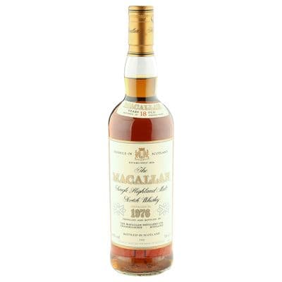 Macallan 1976 18 Year Old, Bank of Scotland 1995 Bottling