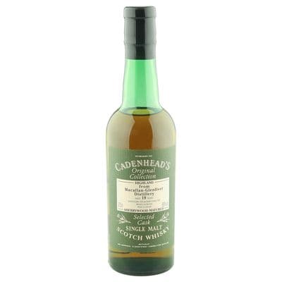 Macallan 1976 19 Year Old, Cadenhead 1995 Half Bottling with Box