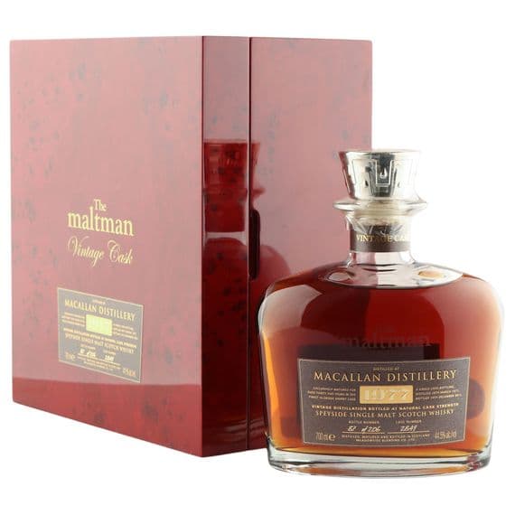 Macallan 1977 35 Year Old, The Maltman Vintage Cask #2849 with Presentation Case | The Whisky Vault