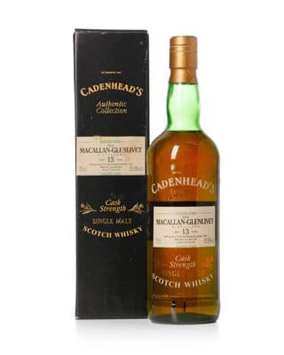 Macallan 1979 13 Year Old, Cadenhead's 1992 Bottling with Box