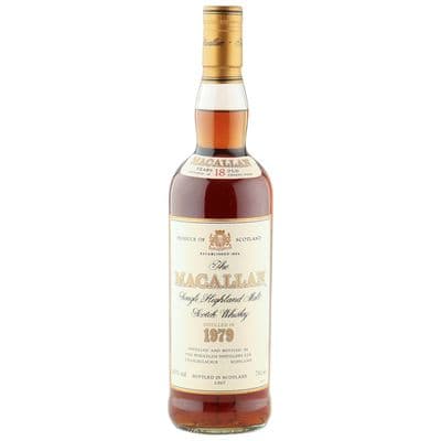Macallan 1979 18 Year Old, UK Edition 1997 Bottling