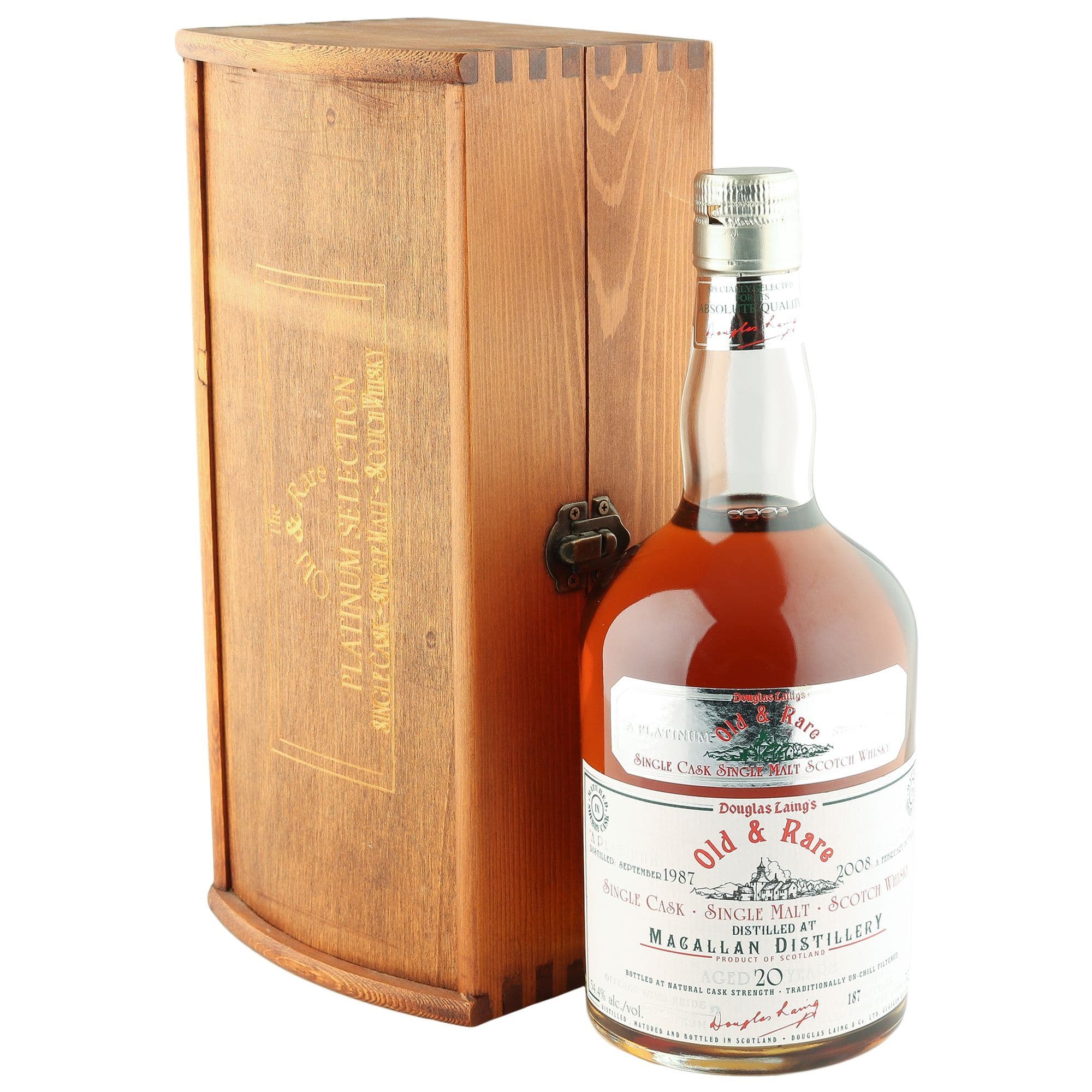 Macallan 1987 20 Year Old, Douglas Laing's Old | The Whisky Vault