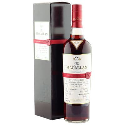 Macallan 1995/1996 12 Year Old, Easter Elchies 2008 Bottling with Box