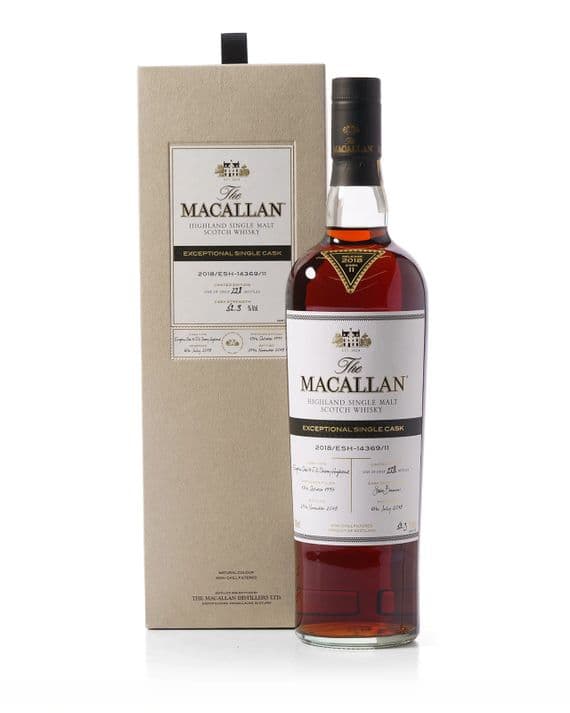 Macallan 1997 21 Year Old, Exceptional Single Cask 2018 Bottling - ESH-14369/11 | The Whisky Vault