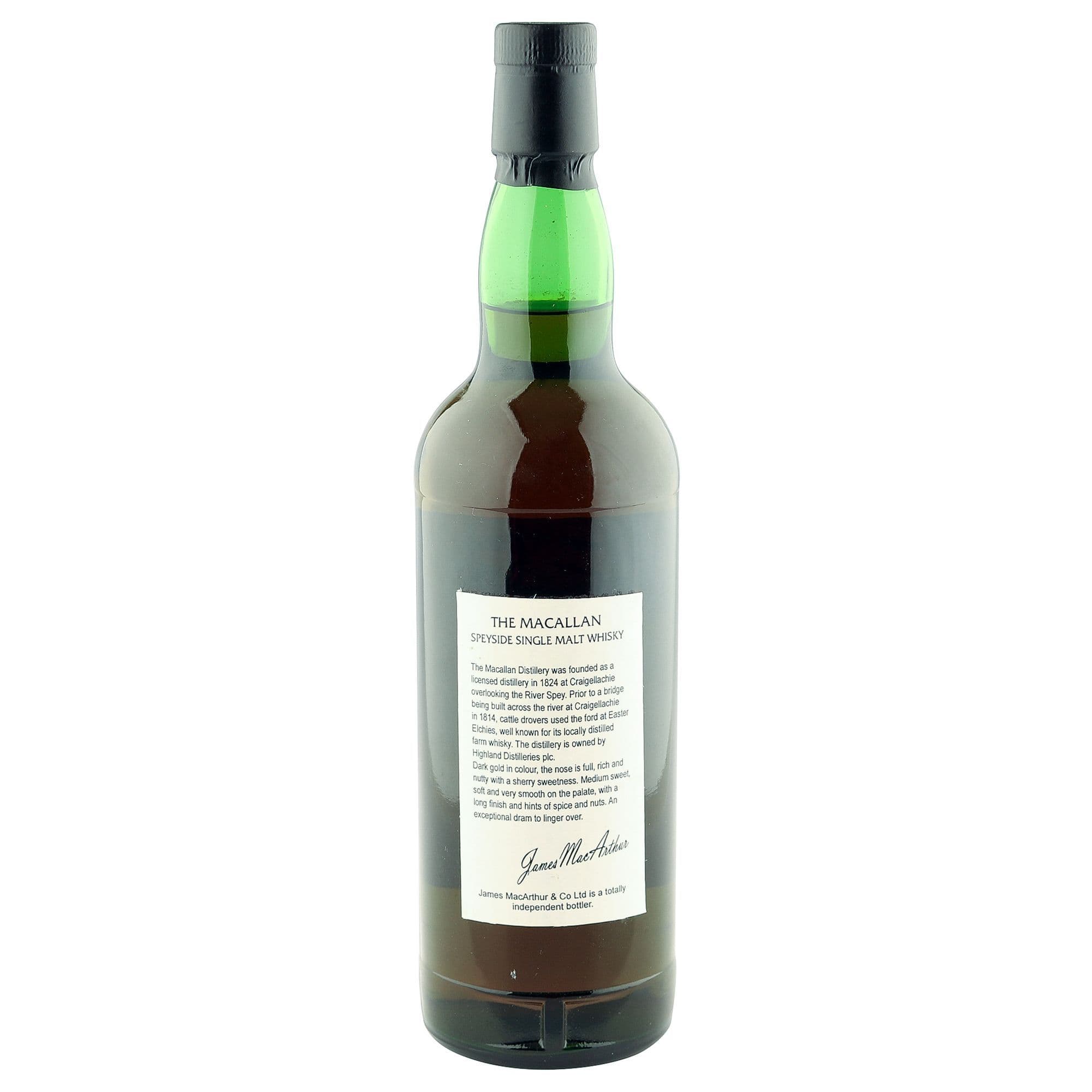 Macallan 20 Year Old, James MacArthur's Fine Malt | The Whisky Vault