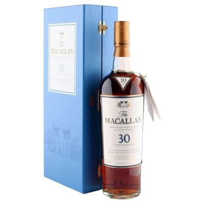 Macallan 30 Year Old, Sherry Oak, Old Style Presentation with Box