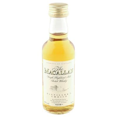 Macallan Distiller's Choice, 5CL Miniature Japanese Import
