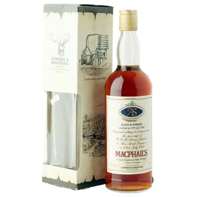 MacPhail's 1986 Royal Marriage Bottling with Box