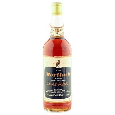 Mortlach 12 Year Old Sherrywood, Eighties Gordon & MacPhail Bottling