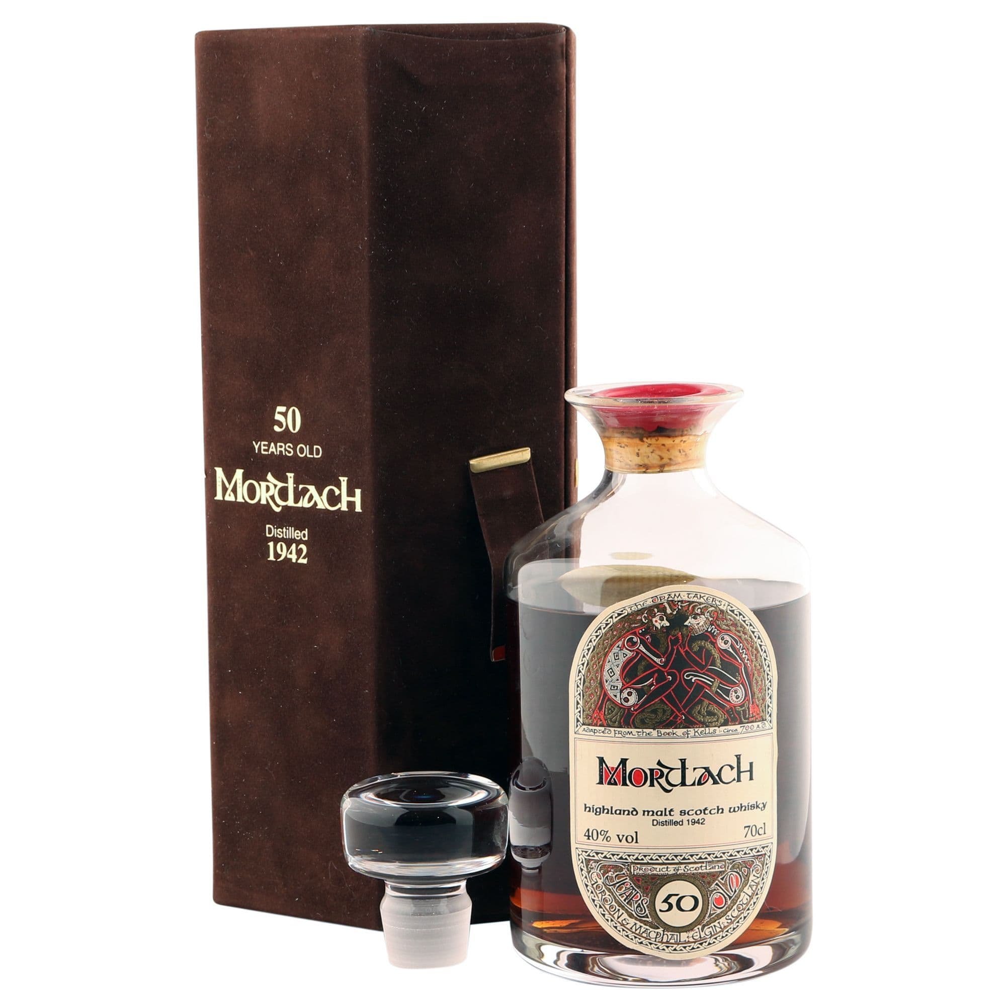 Mortlach 1942 50 Year Old with Presentation Case | The Whisky Vault