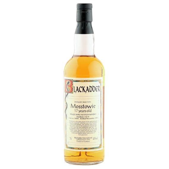 Mosstowie 1978 17 Year Old, Blackadder Distillery Selection - Cask #54085 | The Whisky Vault