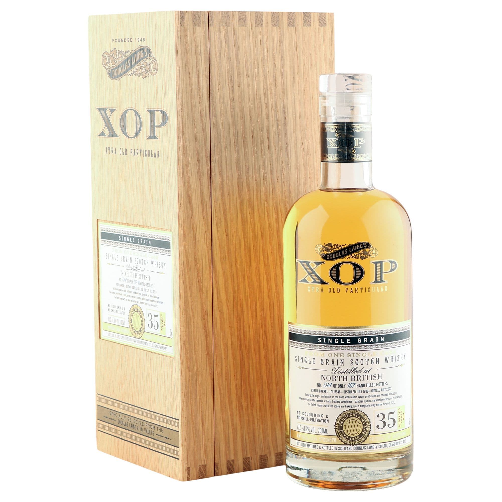 North British 1988 35 Year Old, Douglas Laing XOP 2023, Cask 17848 ...