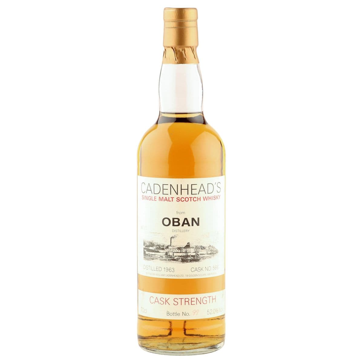 Oban 1963, Cadenhead's Cask Strength Bottling, Cask #566 | The Whisky Vault