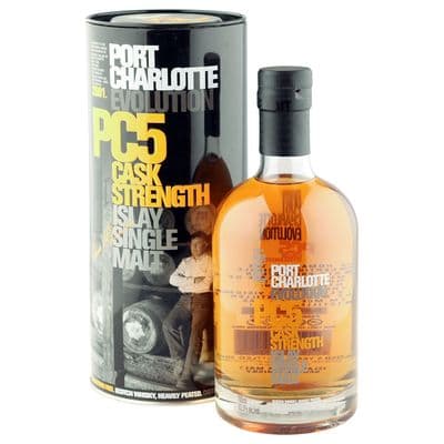 Port Charlotte PC5 2001 5 Year Old, 2006 Bottling with Tin Tube