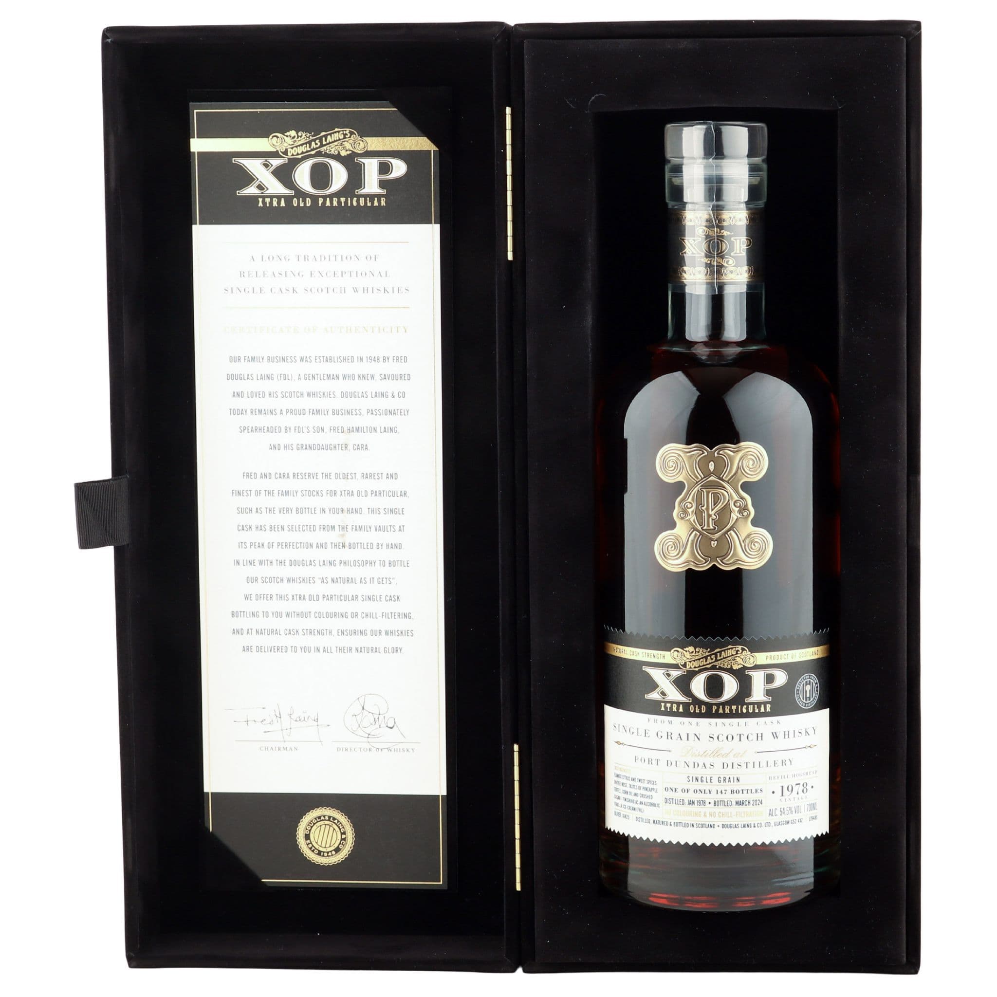 Douglas Laing XOP Aberlour 25年 Port Dundas 1978 46 Year Old, Douglas Laing XOP 2024, The Black