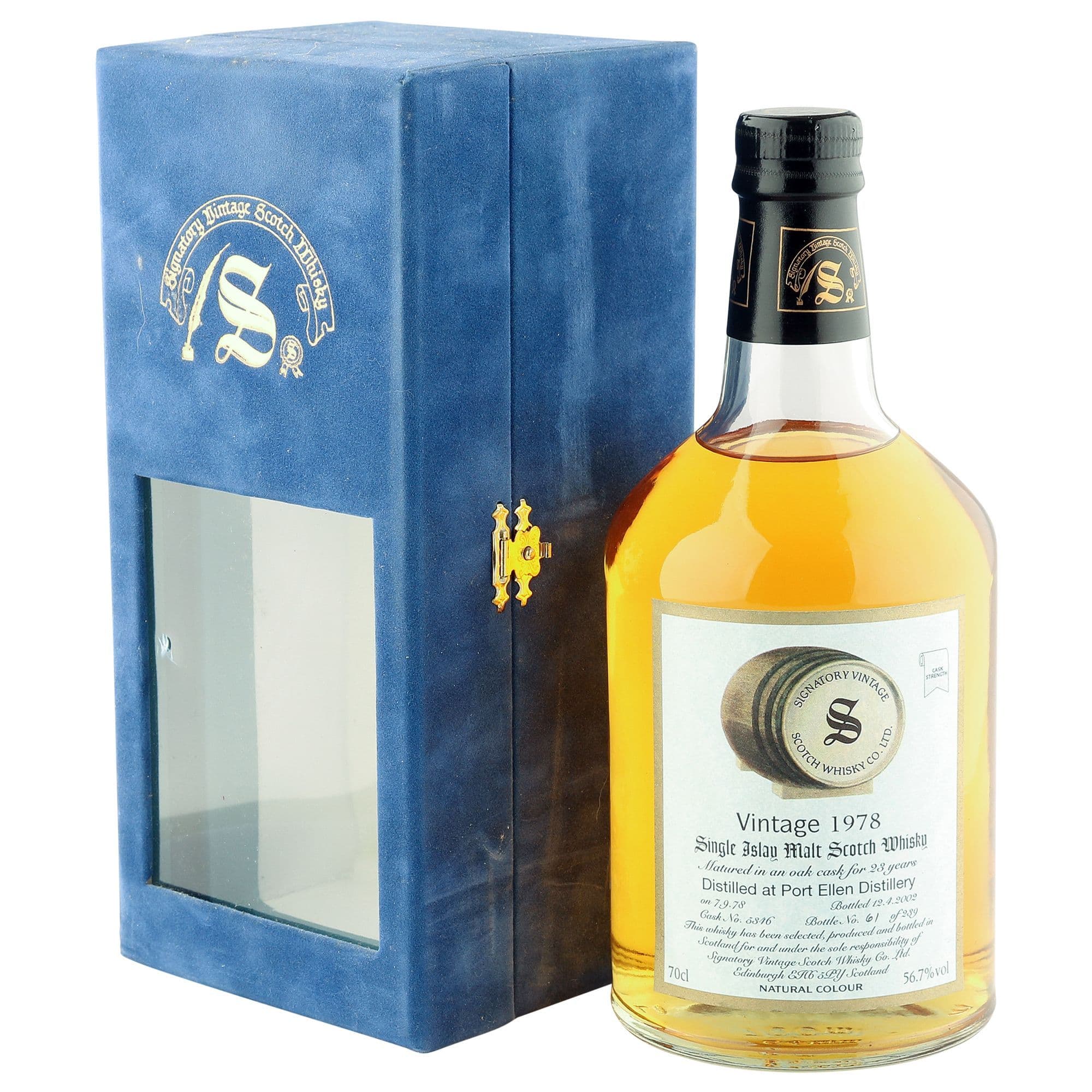 Port Ellen 1978 23 Year Old, Signatory Vintage | The Whisky Vault