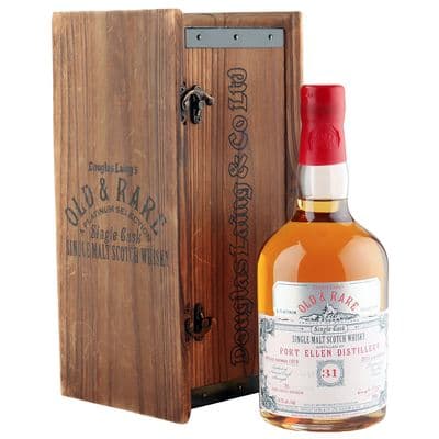 Port Ellen 1979 31 Year Old, Douglas Laing's Old & Rare 2011 Bottling with Presentation Case