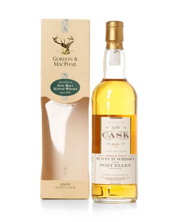 Port Ellen 1980 16 Year Old, Gordon & MacPhail Cask Strength 1997 Bottling with Box | The Whisky Vault