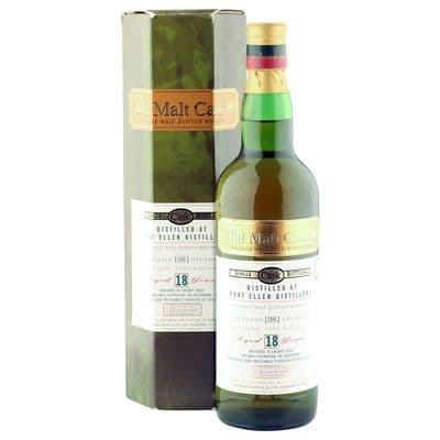 Port Ellen 1981 18 Year Old, Old Malt Cask with Carton