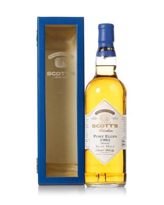 Port Ellen 1981, Scott's Selection 2005 Bottling with Box