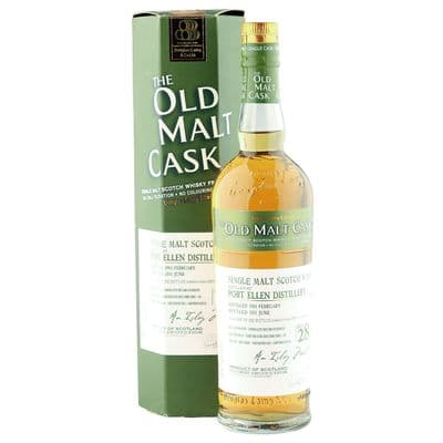 Port Ellen 1983 28 Year Old, The Old Malt Cask 2011 Bottling with Box
