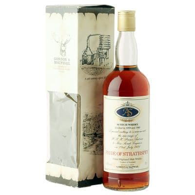 Pride of Strathspey 1986 Royal Marriage Bottling with Box