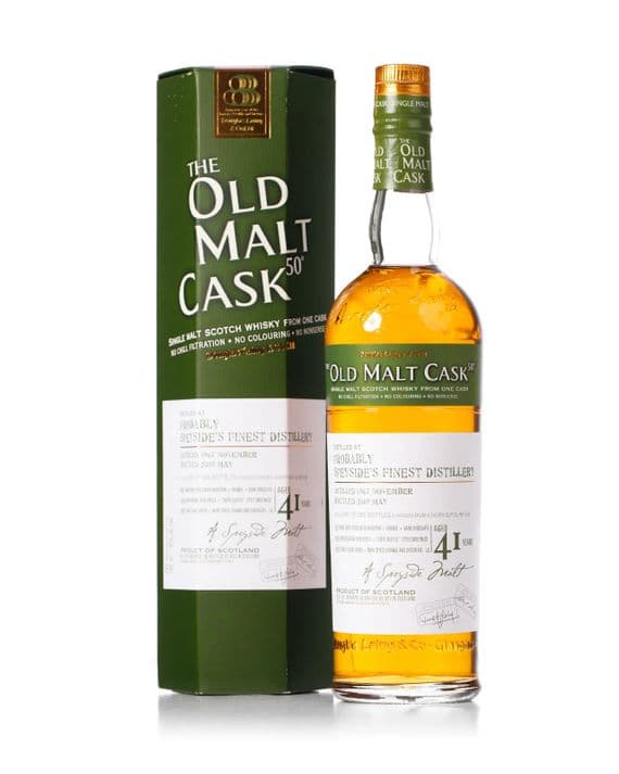 Probably Speyside's Finest 1967 41 Year, The Old Malt Cask 2009 Bottling with Carton | The Whisky Vault