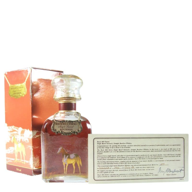 Rock Hill Farms Single Barrel Kentucky Bourbon Whiskey