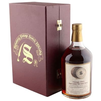 Rosebank 1965 28 Year Old, Signatory Vintage 1993 Bottling with Case