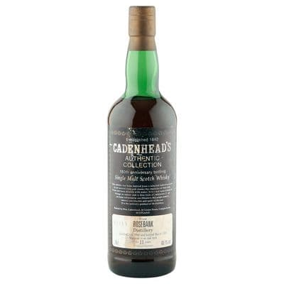 Rosebank 1980 11 Year Old, Cadenhead's 150th Anniversary 1992